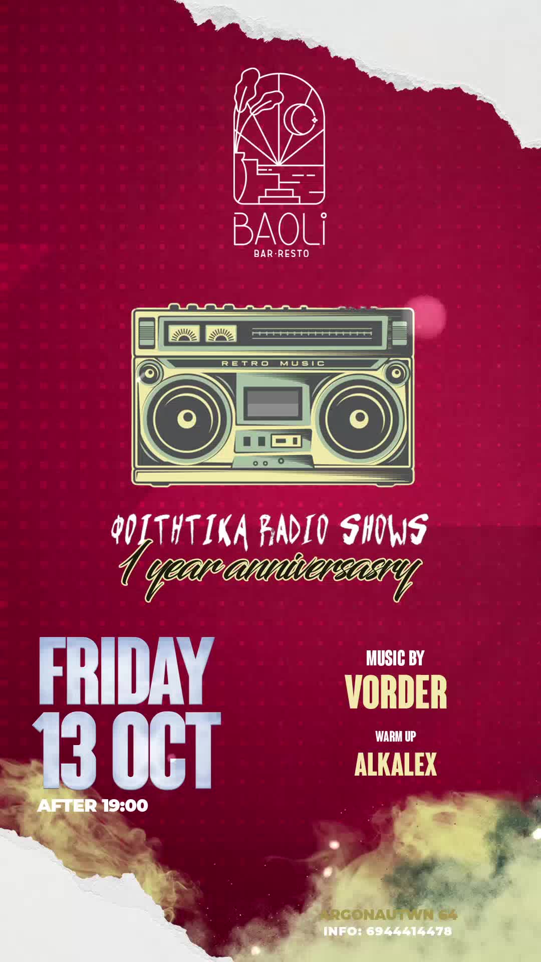 1 Year Anniversary Party-13/10/23